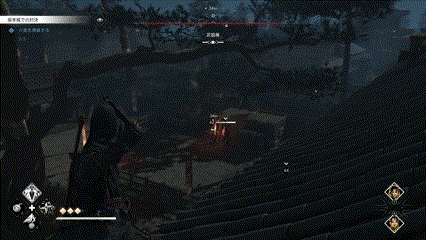 火薬の爆破位置例3