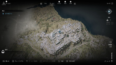 囚われの忍の居場所・地図