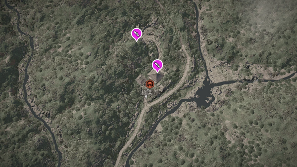 極楽寺（アサクリ）の紙片map