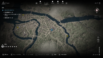 武田元明の居場所・地図