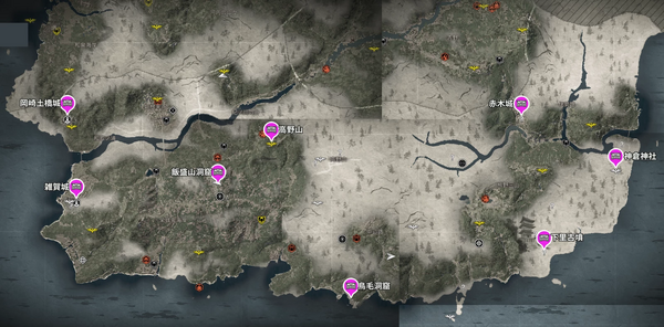 至高の宝箱マップ（紀伊）