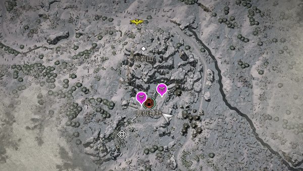 鬼嶽神社（アサクリ）の参拝map