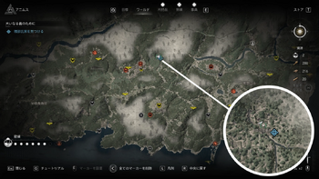 隈部氏家の居場所・地図