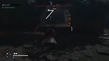 天守閣への侵入・弥助1