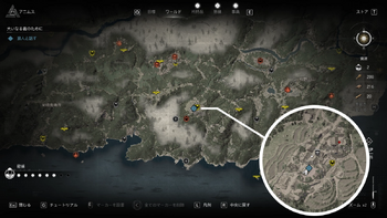 浪人の居場所・地図