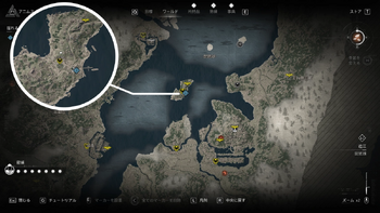 【揺れる心】お市（沖島）の居場所・地図