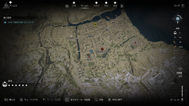 食糧の箱（洲本の侍町）・地図