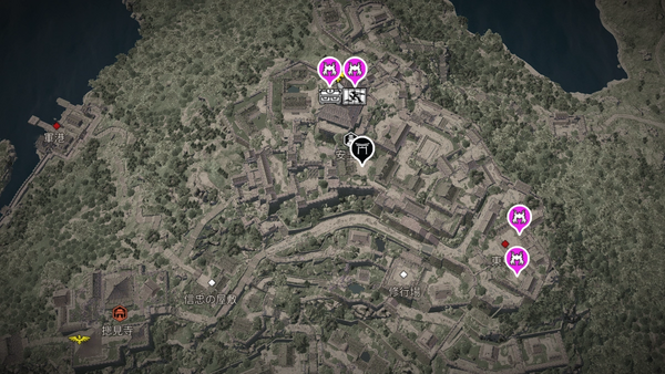 安土城・侍大将の居場所