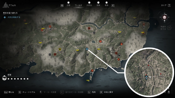 犬丸の居場所・地図