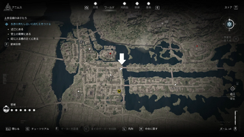 立て札の場所・地図