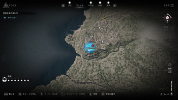 猪王の手掛かり・地図