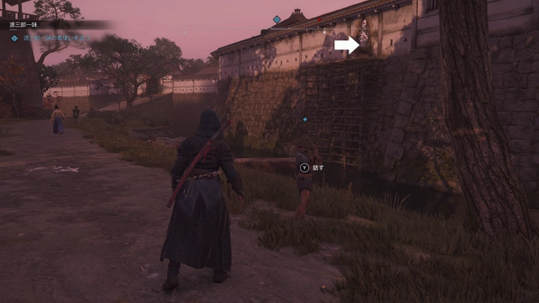 毒使い：城壁の隙間