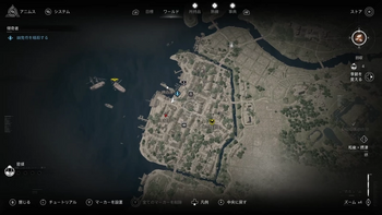 幽鬼侍の居場所・地図