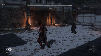 弥助：本丸に向かう