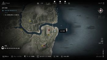 食い物屋:うどん・地図