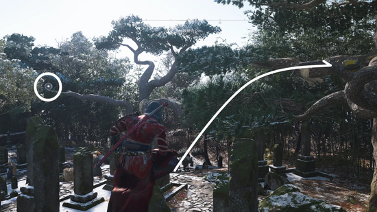 妙勝寺（アサクリ）の紙片の場所3