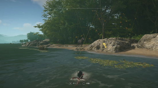 「近江の波」の場所