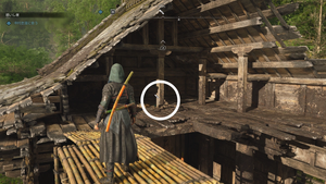 教海寺（アサクリ）の紙片の場所2