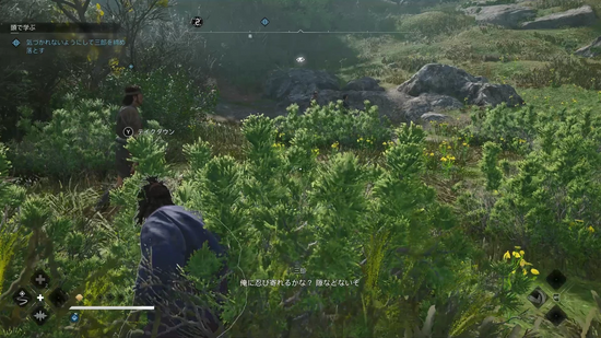 三郎をテイクダウン