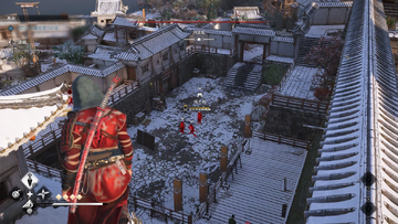 洲本城・侍大将4