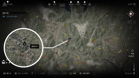 「丹波の静寂」の場所・地図