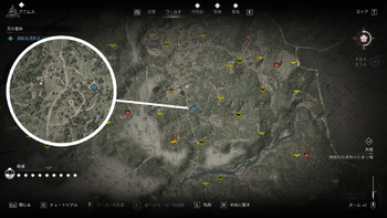 酒船石遺跡の場所・地図