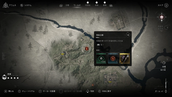 南城古墳の地図
