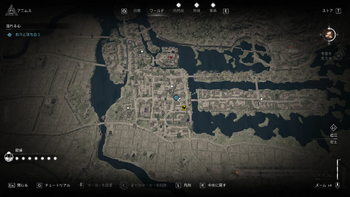 【揺れる心】お市の居場所・地図