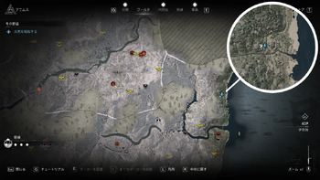 兵馬の居場所・地図