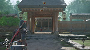 若狭彦神社（アサクリ）の参拝場所1