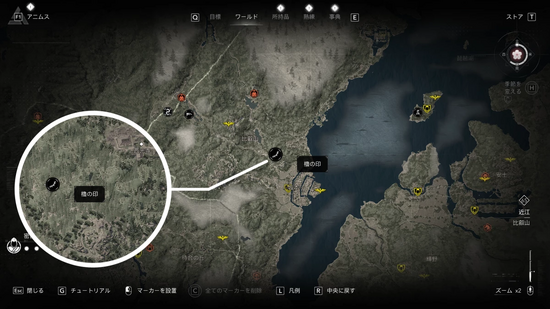 「近江の物見櫓」の場所・地図