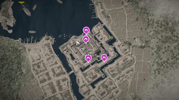 宮津城・侍大将の居場所