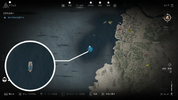 敵の内報を破壊する・地図