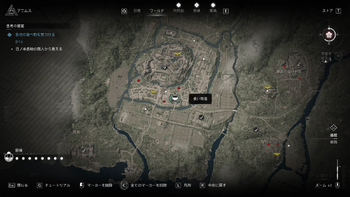 食い物屋:そうめん・地図