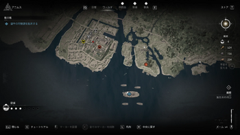 荷駄頭の居場所・地図