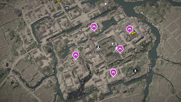 福知山城・侍大将の居場所