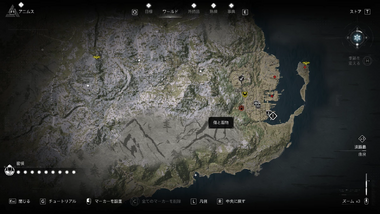 傷と穀物 発生場所・地図