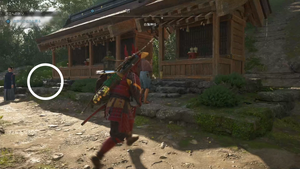 白髭神社（アサクリ）の参拝場所2