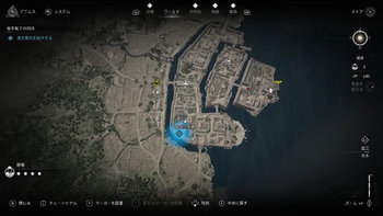 蒲生義光の居場所・地図