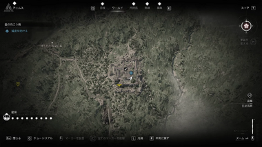 捕虜の居場所・地図