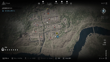 浅利信種の居場所・地図