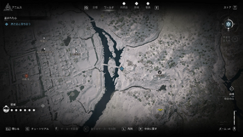 【盗まれた心】発生場所・地図