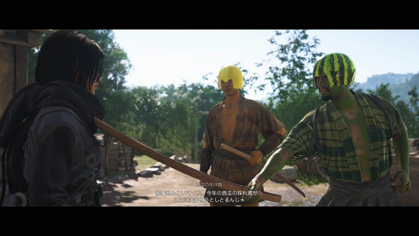 西瓜の化け物クエスト完了までの流れ