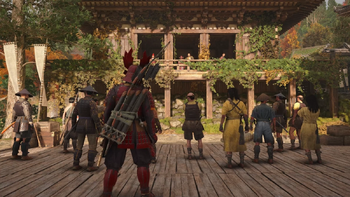 厳斎の目の前へ