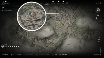 明智光慶を探す・地図