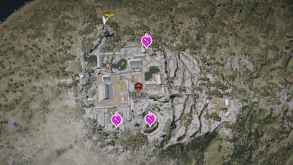 妙勝寺（アサクリ）の紙片map