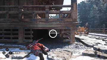 感応寺（アサクリ）の紙片の場所2