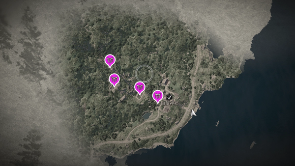 白髭神社（アサクリ）の参拝map