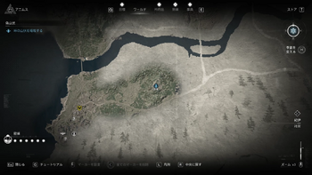 峠の山伏の居場所・地図