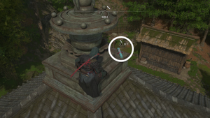 極楽寺（アサクリ）の紙片の場所1